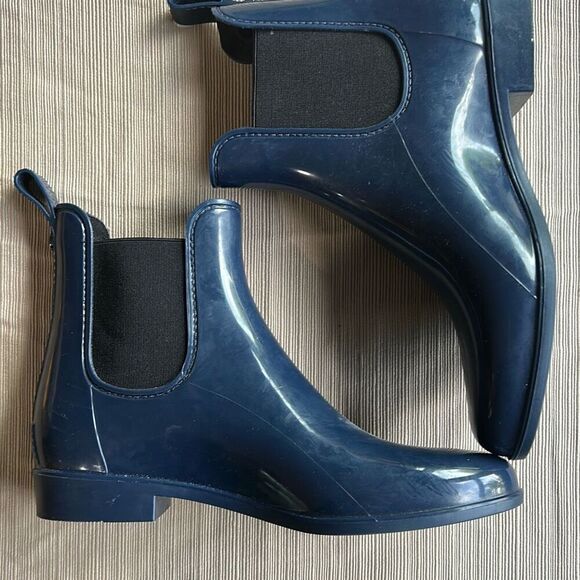Sam Edelman Sz 8 Blue Tinsley Chelsea Boot - Picture 1 of 6